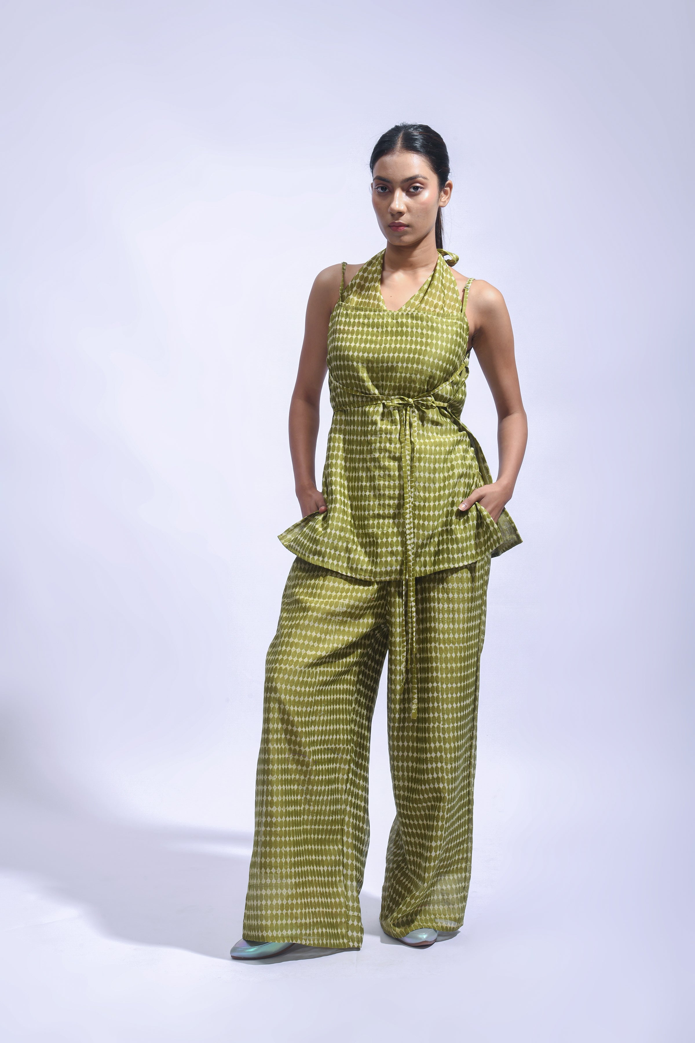 Olive Tie Wrap  Set