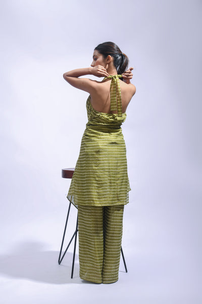 Mud Block Silk Co-ord Set