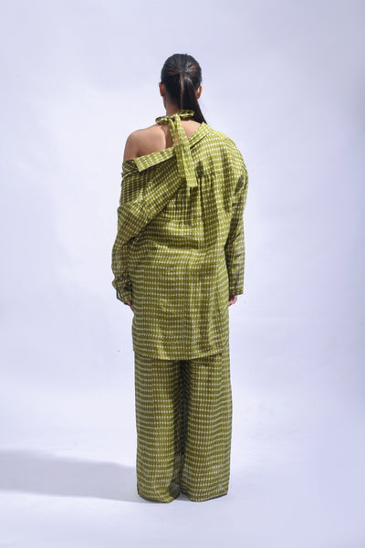 Mud Block Silk Co-ord Set