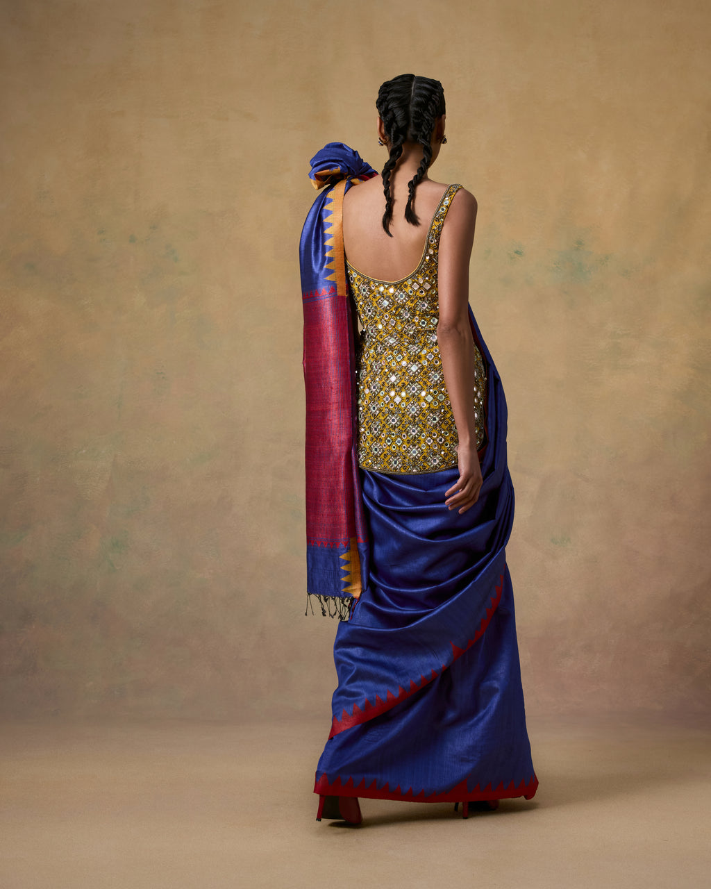 Swarn Rekha Silk Saree