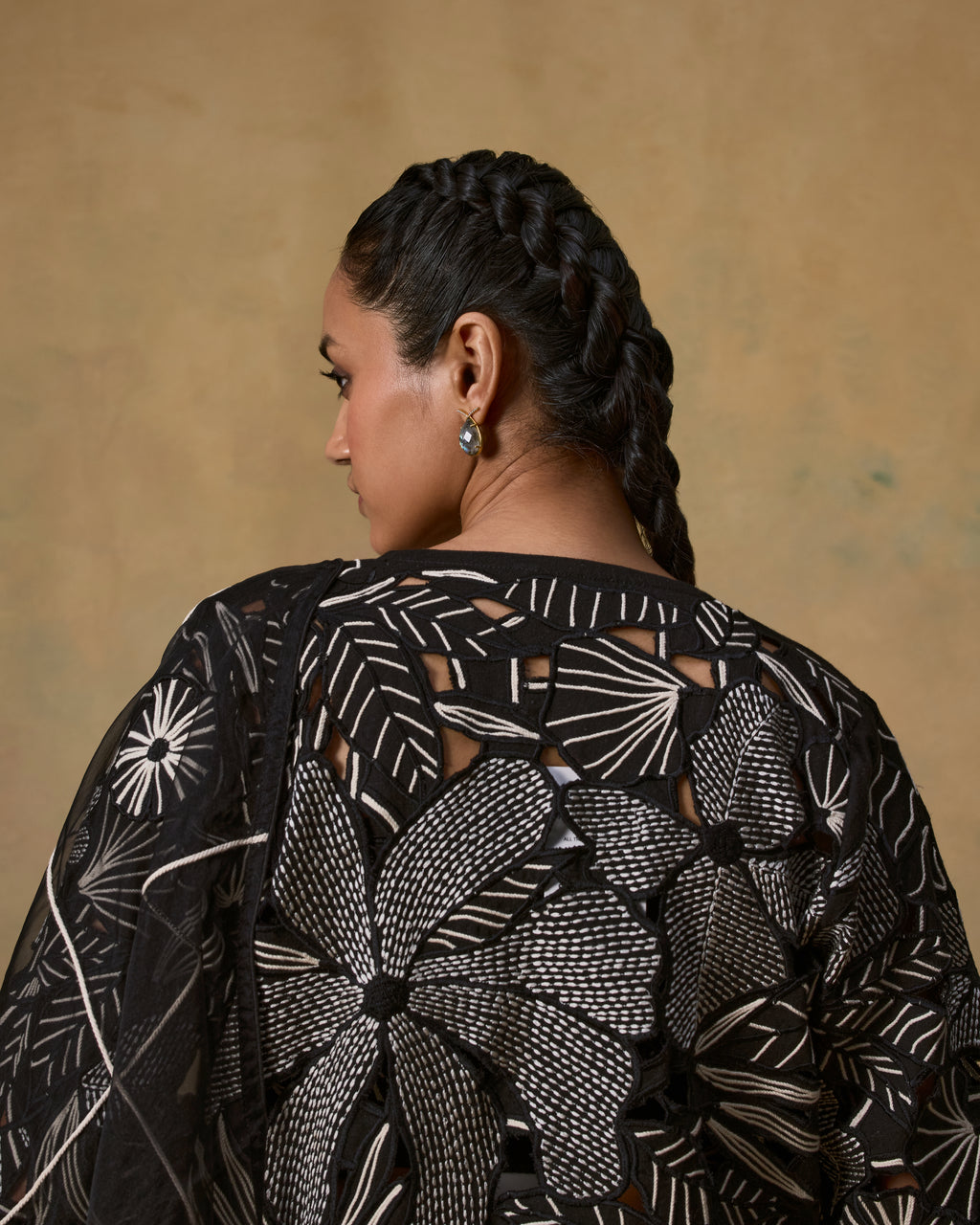 MJ Cutwork Jacket Set
