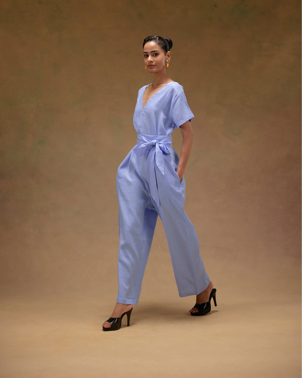 Hiri Sky Blue Jumpsuit