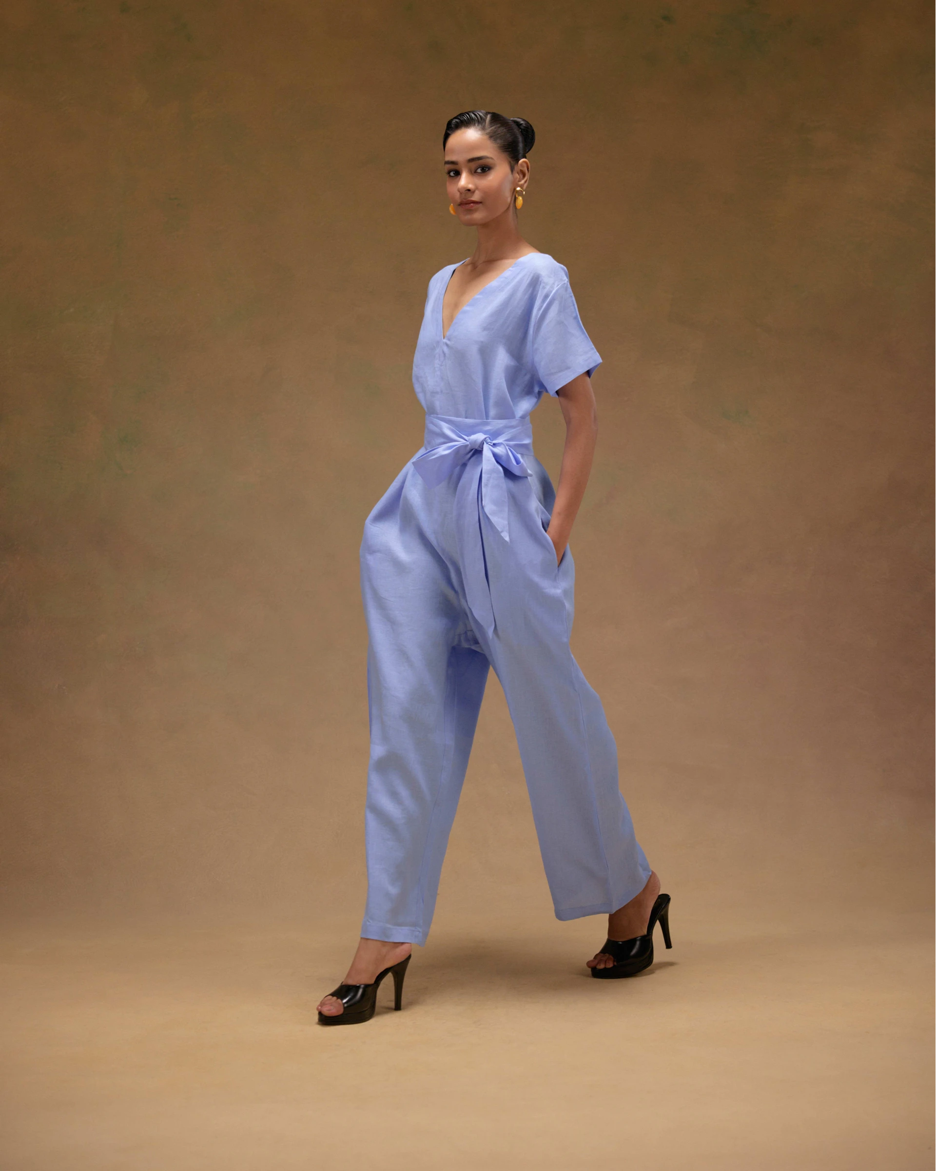Hiri Sky Blue Jumpsuit