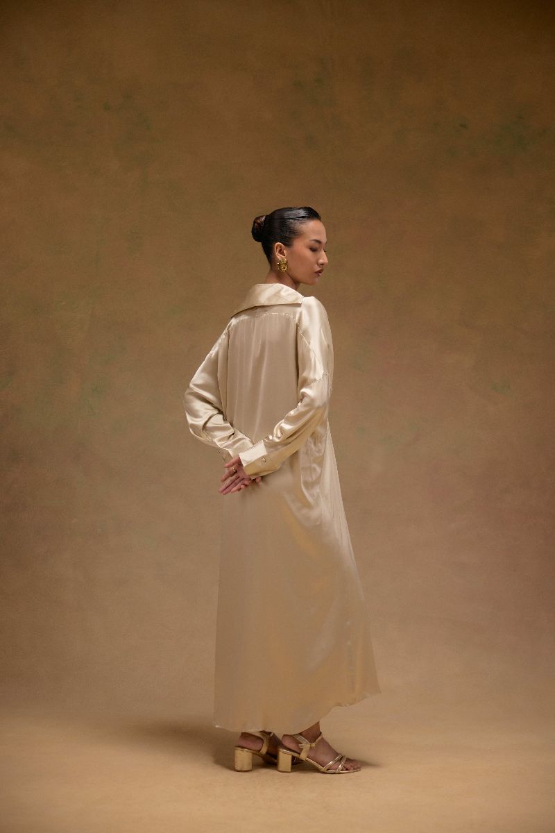 Tilly Camp Collar Buckle Dress