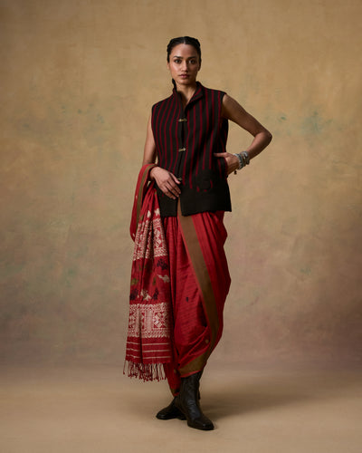 Resha Cotton Muga Saree
