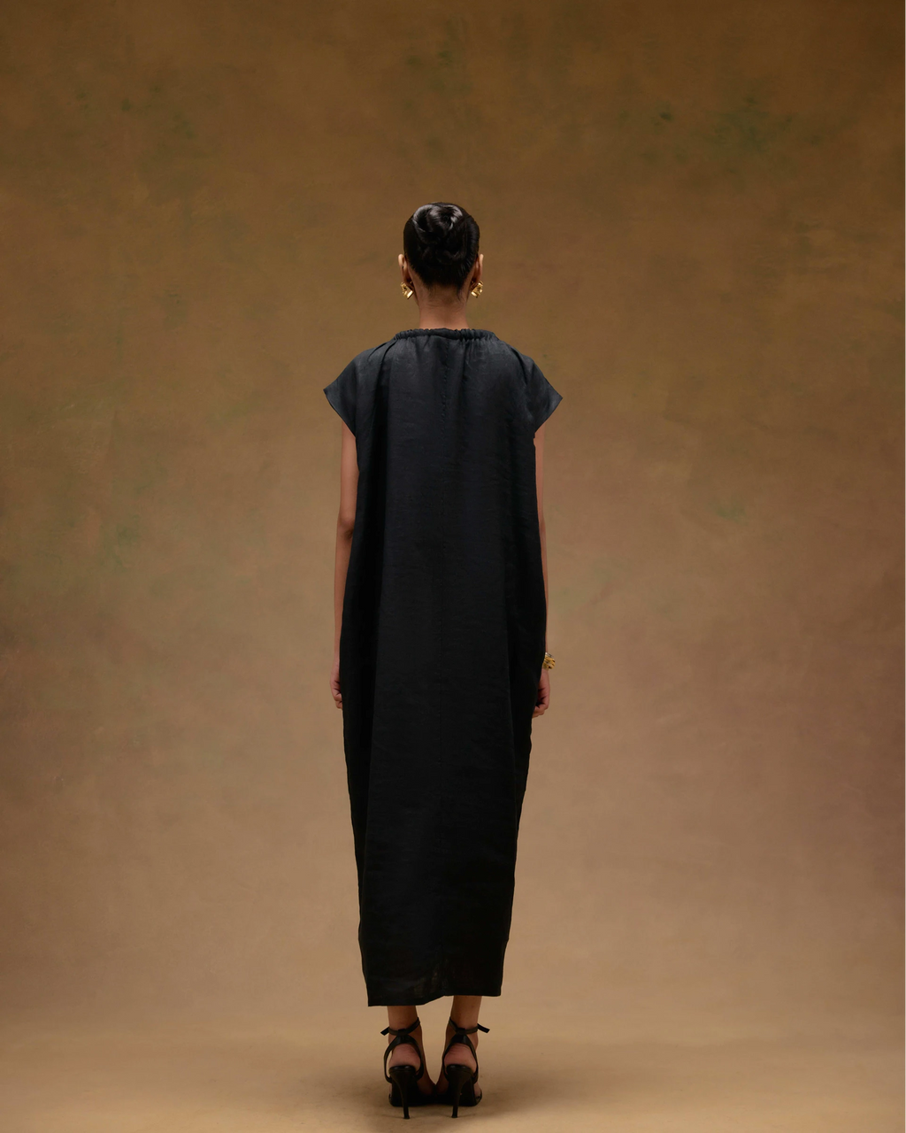 Deesse V-neck Dress with rope detailing