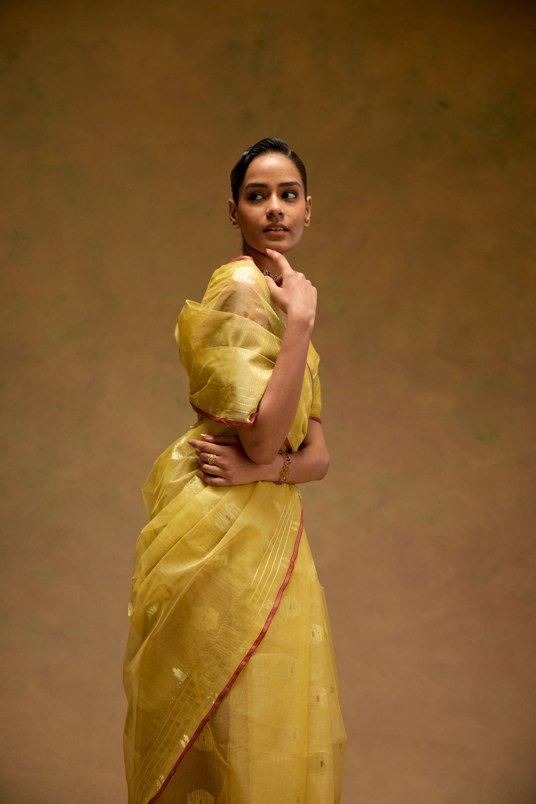 Sunehri Saree