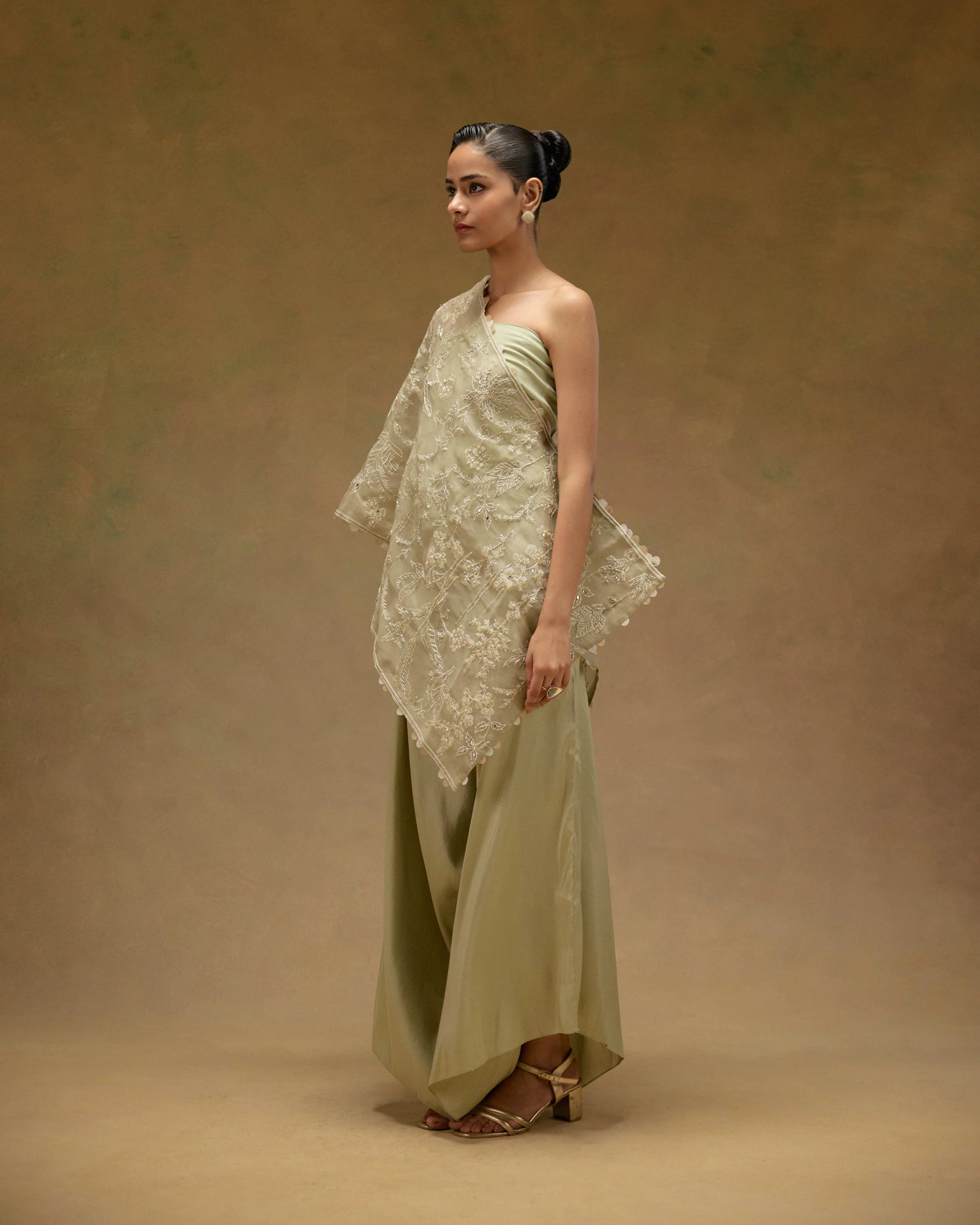 Wrap Stole and Pants