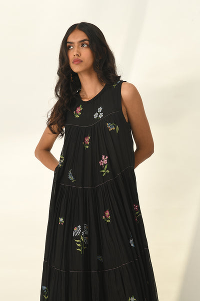Glabrifolia Embroidered Dress