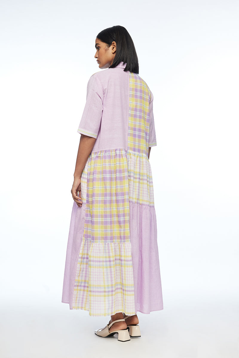 Setigera Check Dress