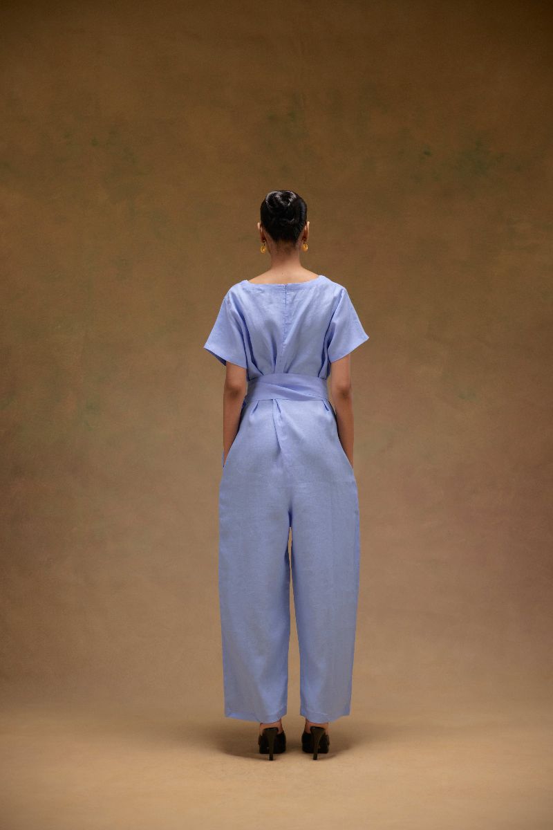 Hiri Sky Blue Jumpsuit