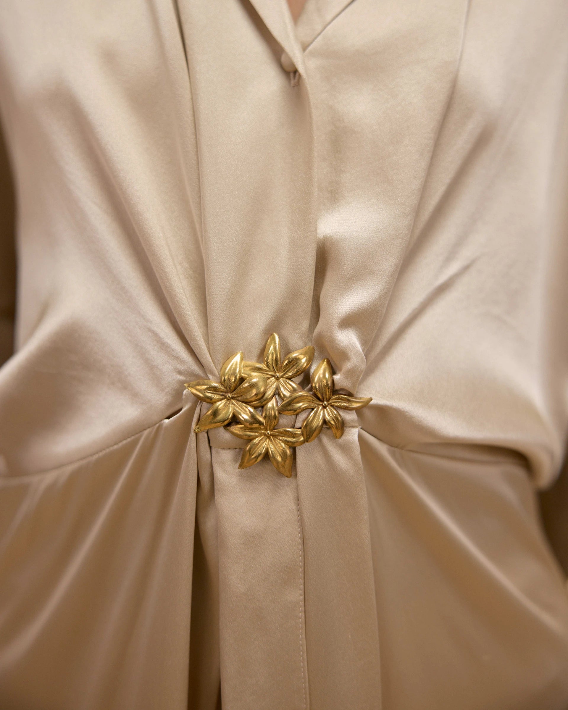 Tilly Camp Collar Buckle Dress