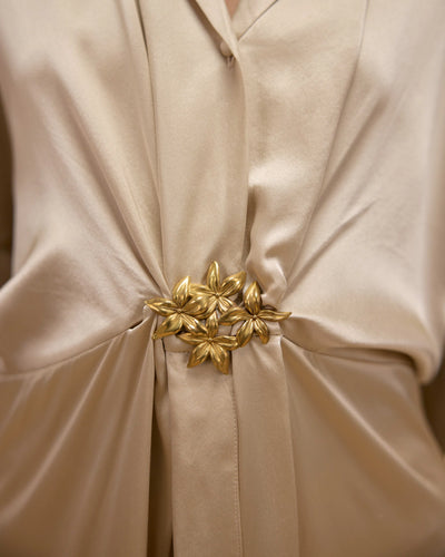 Tilly Camp Collar Buckle Dress