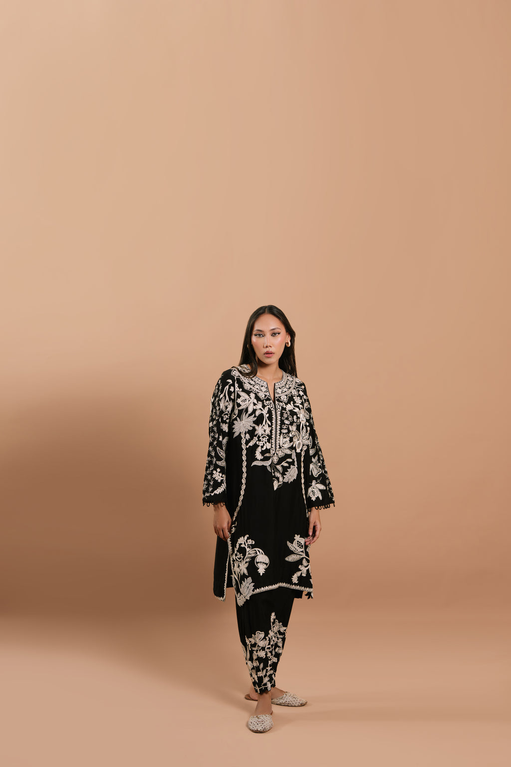 Alisha and Skinny Shalwar
