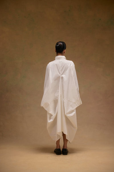 Ivy Crushed Shirt Dress