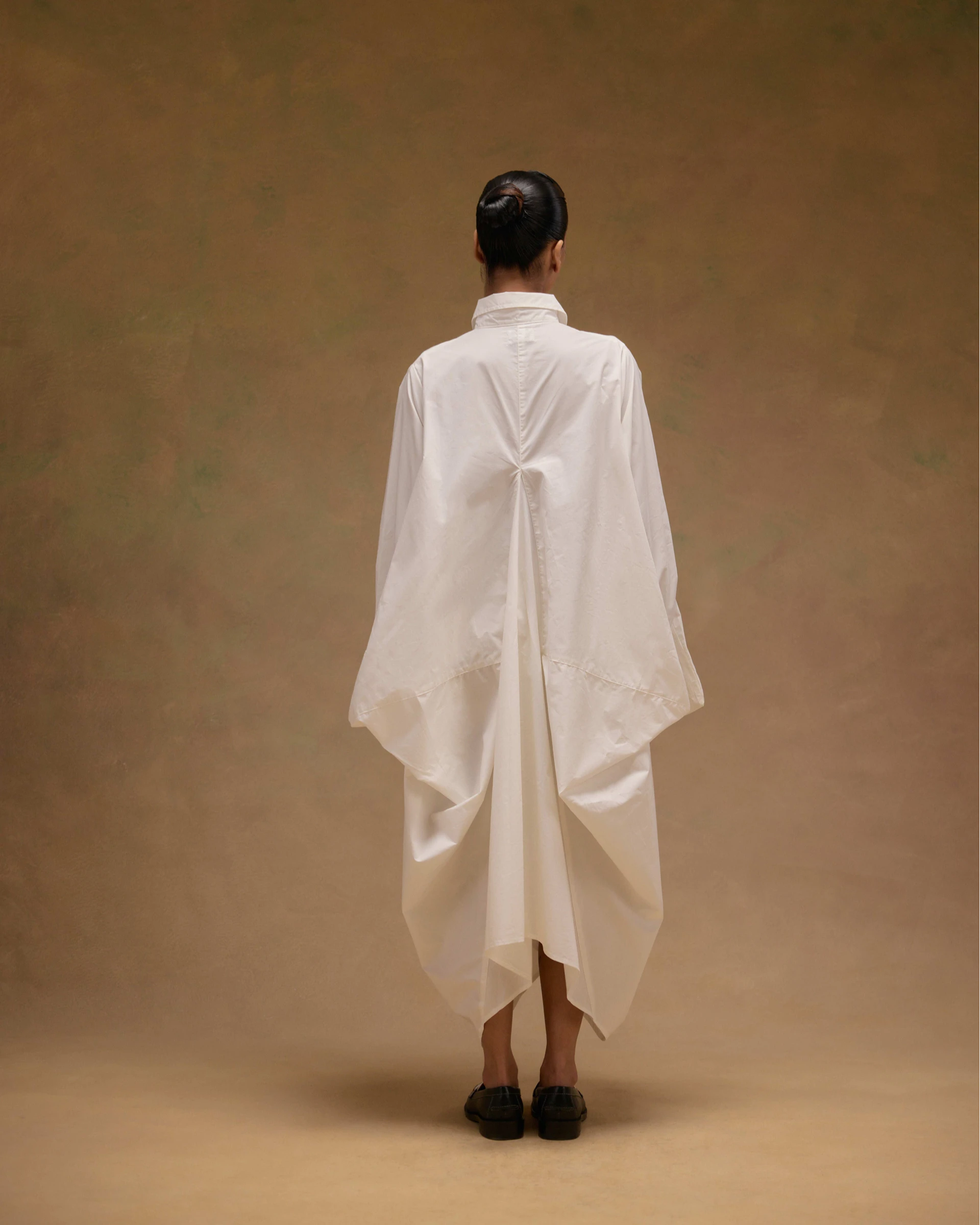 Ivy Crushed Shirt Dress