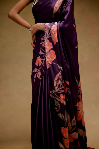 Amethyst Saree