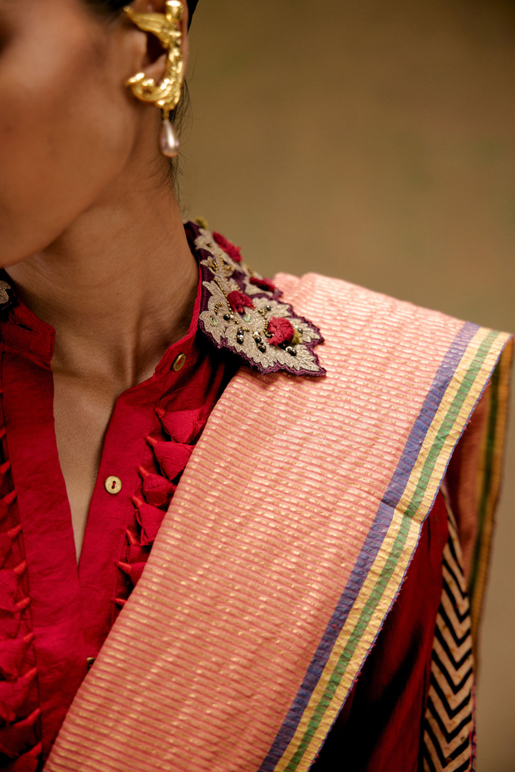 Sindoor Mandala Shirt