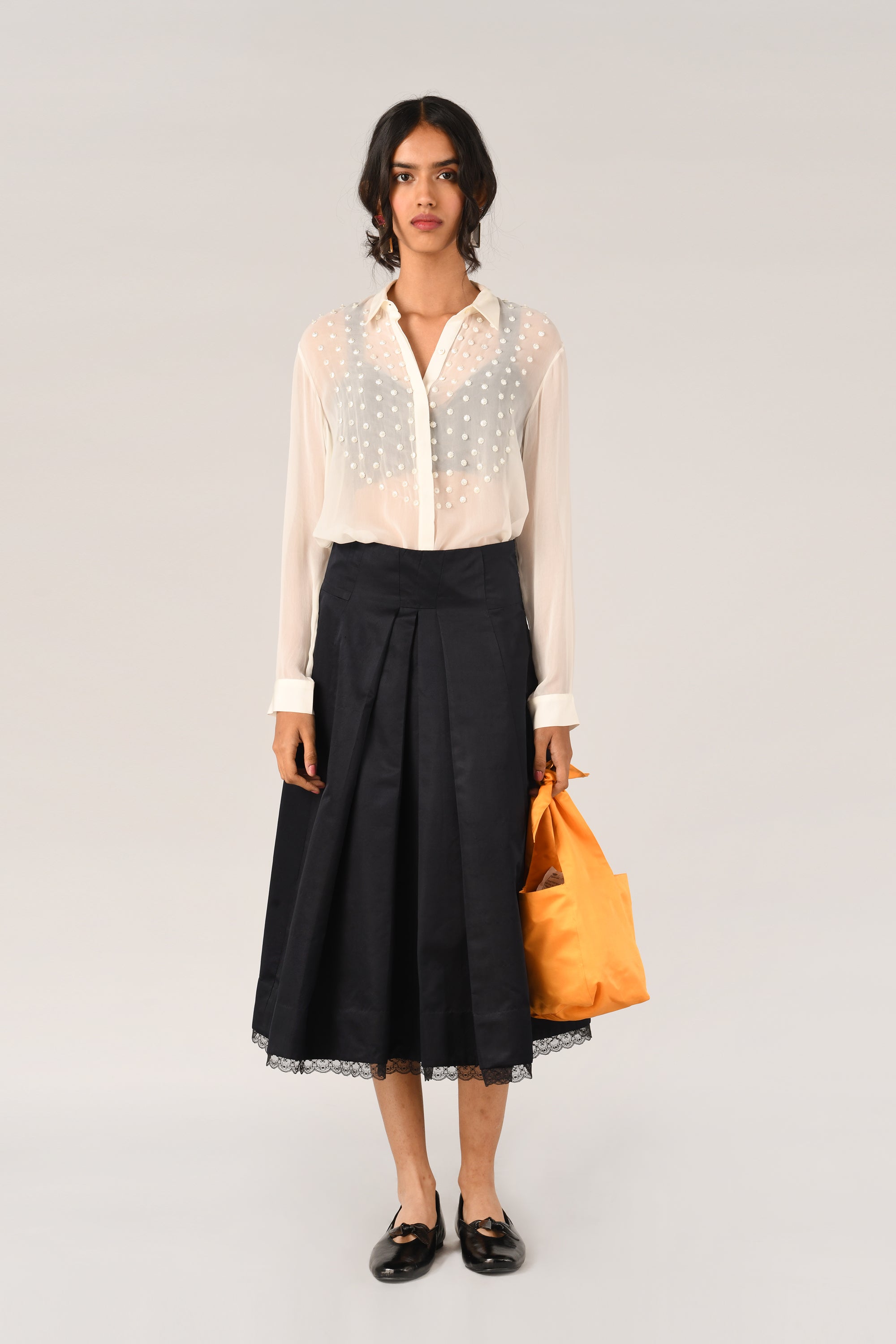Rubiginosa Pleated Skirt