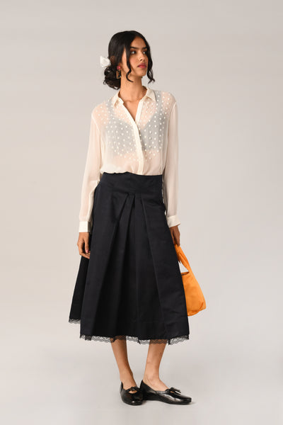 Rubiginosa Pleated Skirt