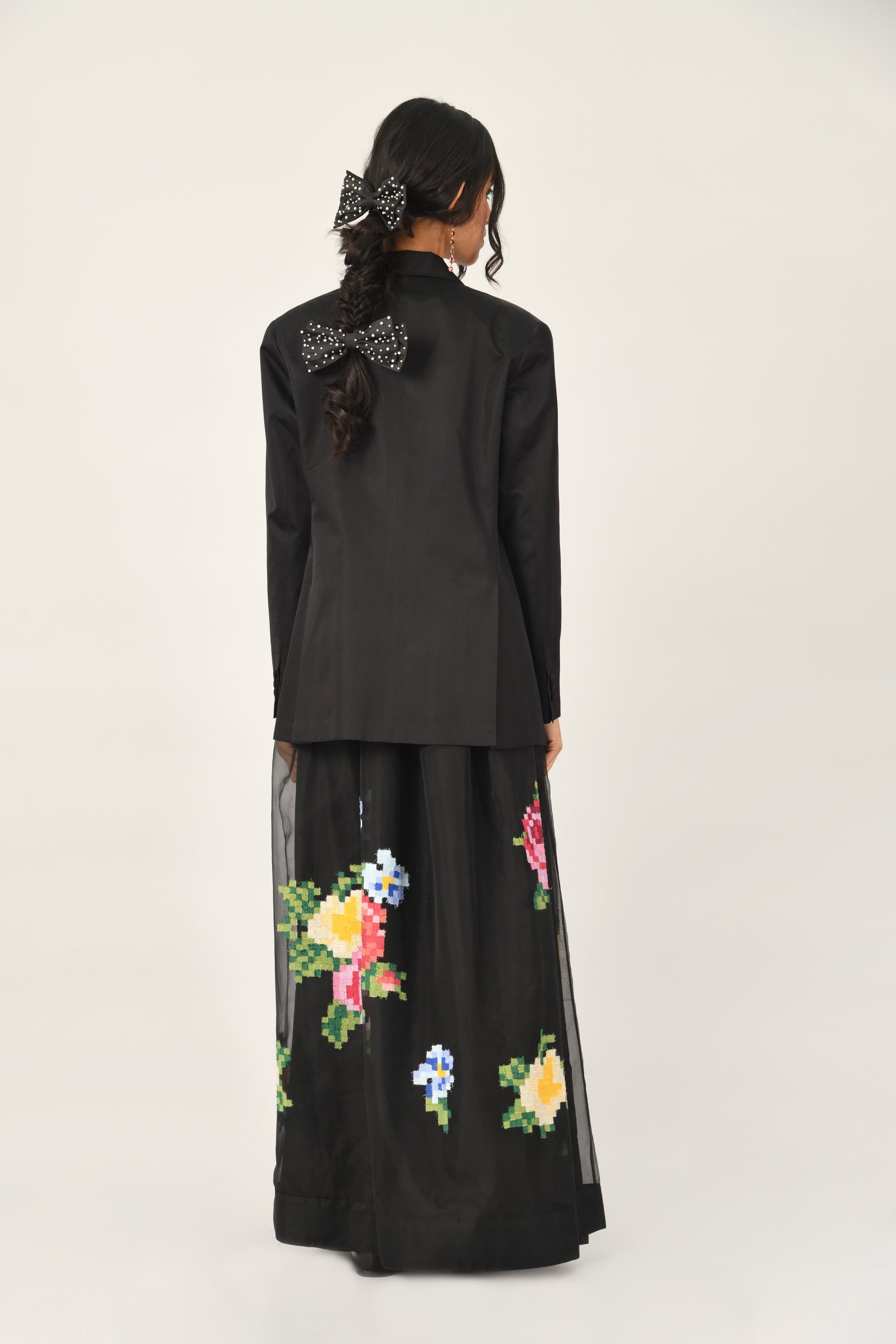 Gertrude Digital Embroidered Skirt