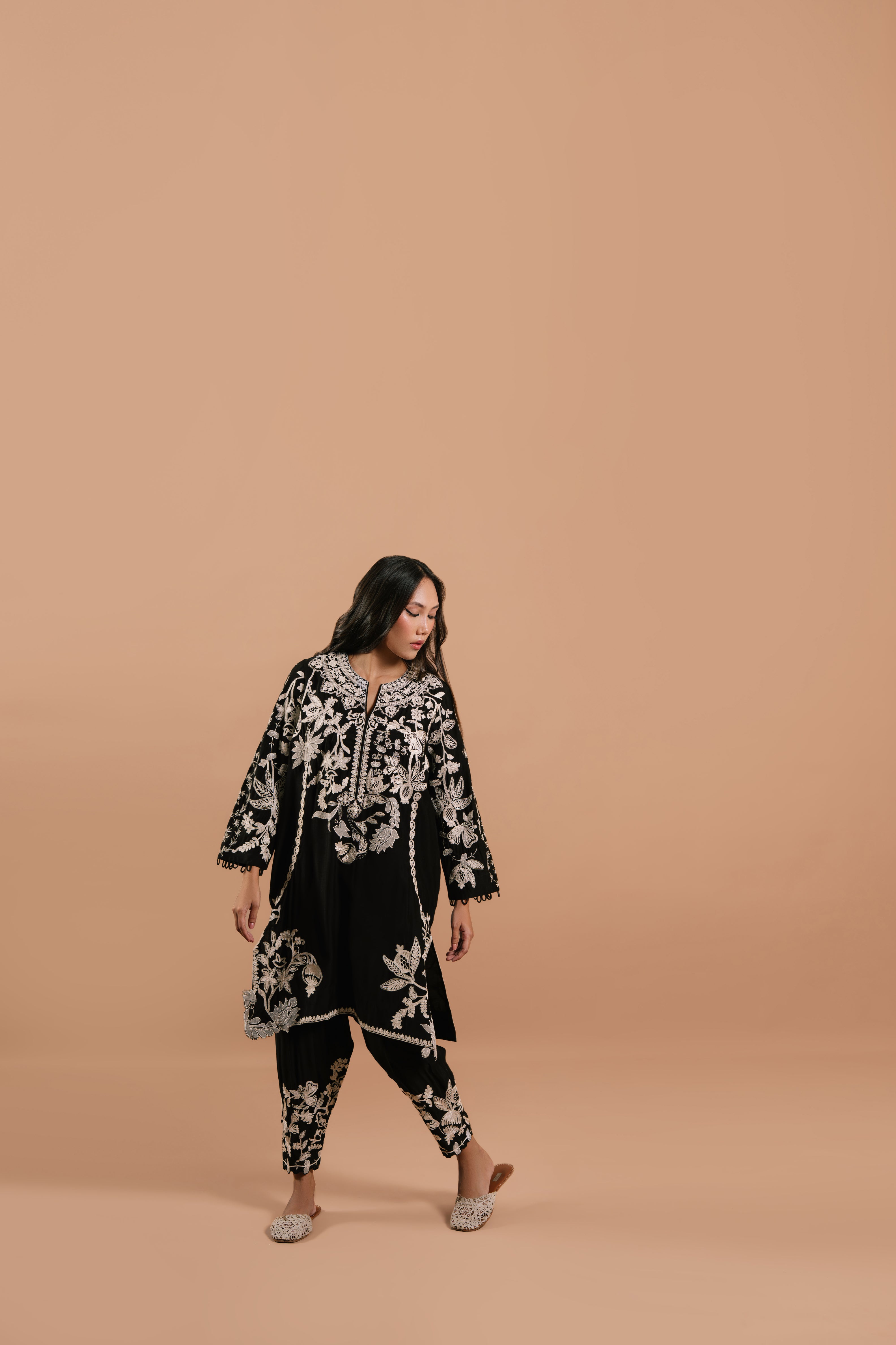 Alisha and Skinny Shalwar