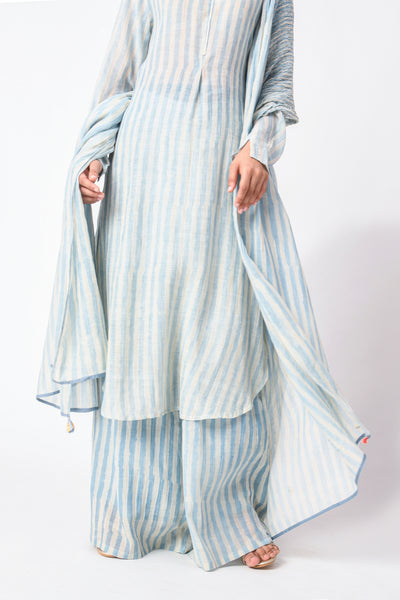 SKY DUPATTA SET