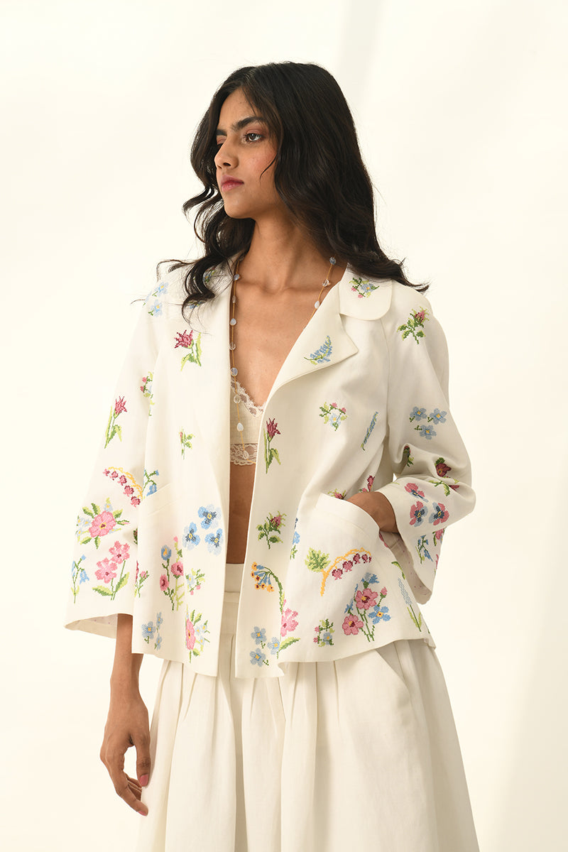 Stellata Cross Stitch Jacket