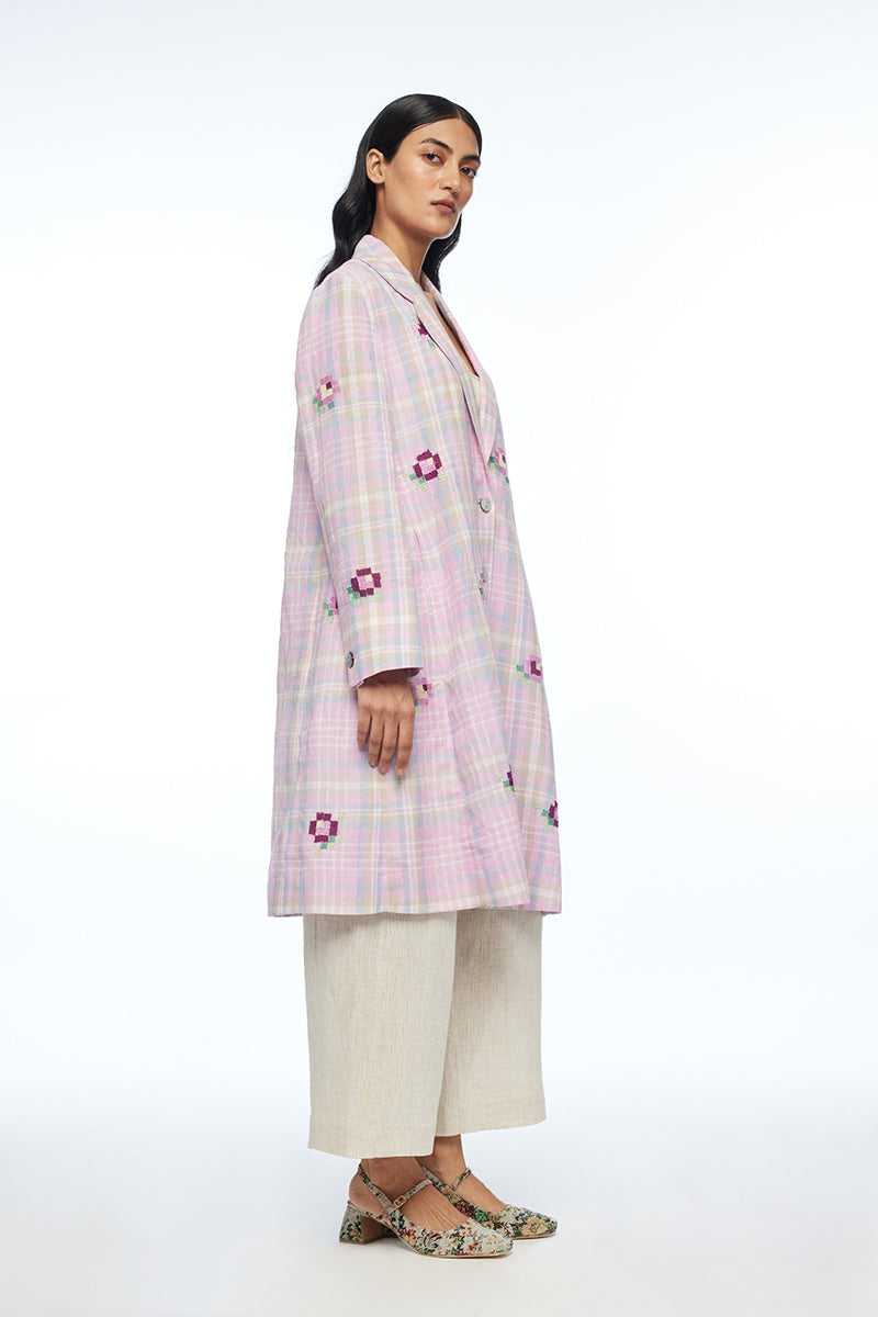 Serafinii Checkered Jacket