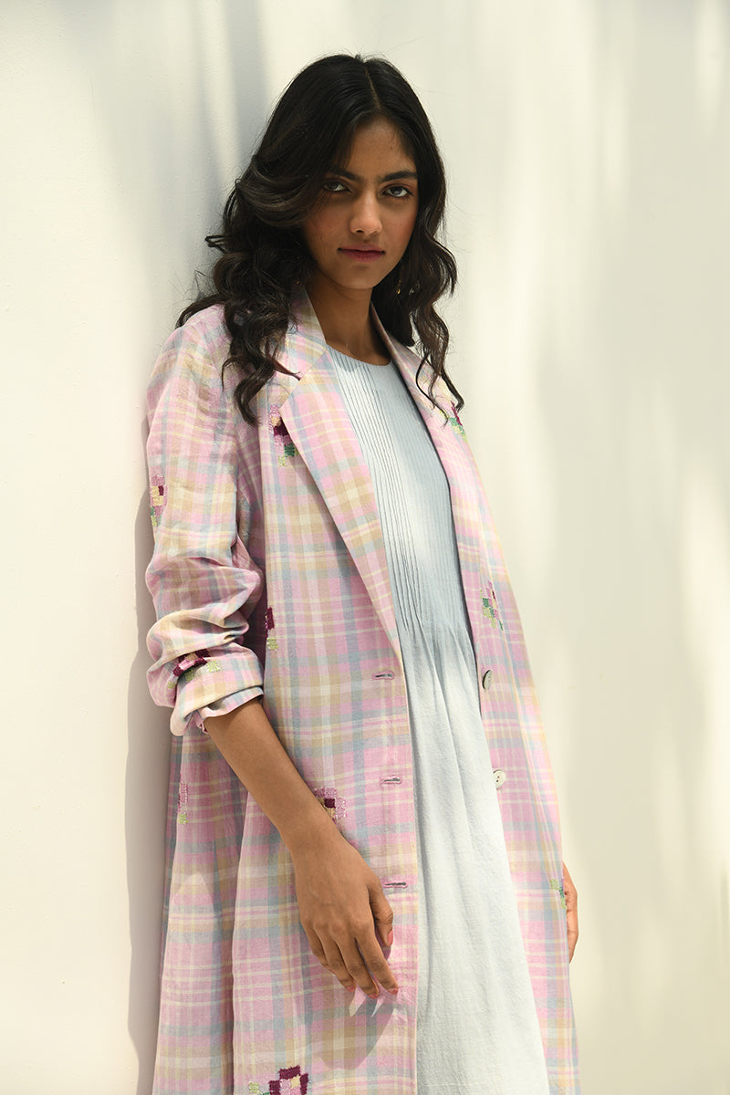 Serafinii Checkered Jacket