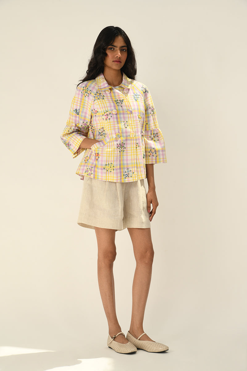 Moschata Raglan Sleeve Jacket