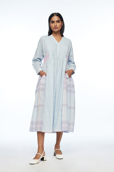 Nutkana Patchwork Tunic Dress