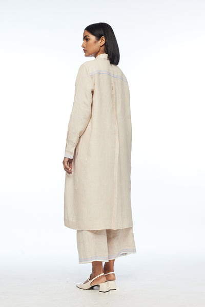 Polyantha Front Open Tunic