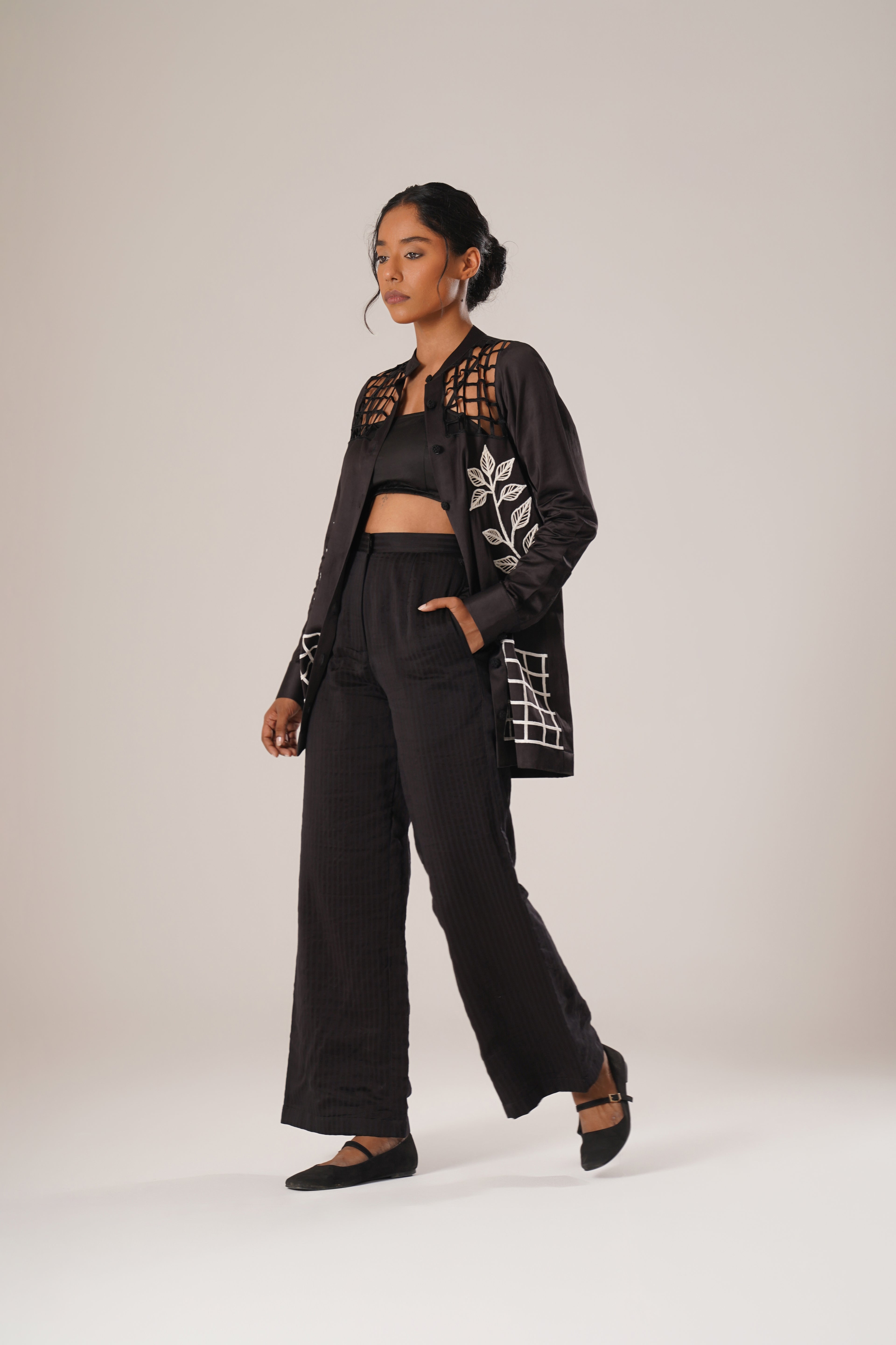 Noir trouser