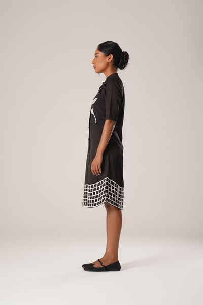 Leafline Shirt Dress