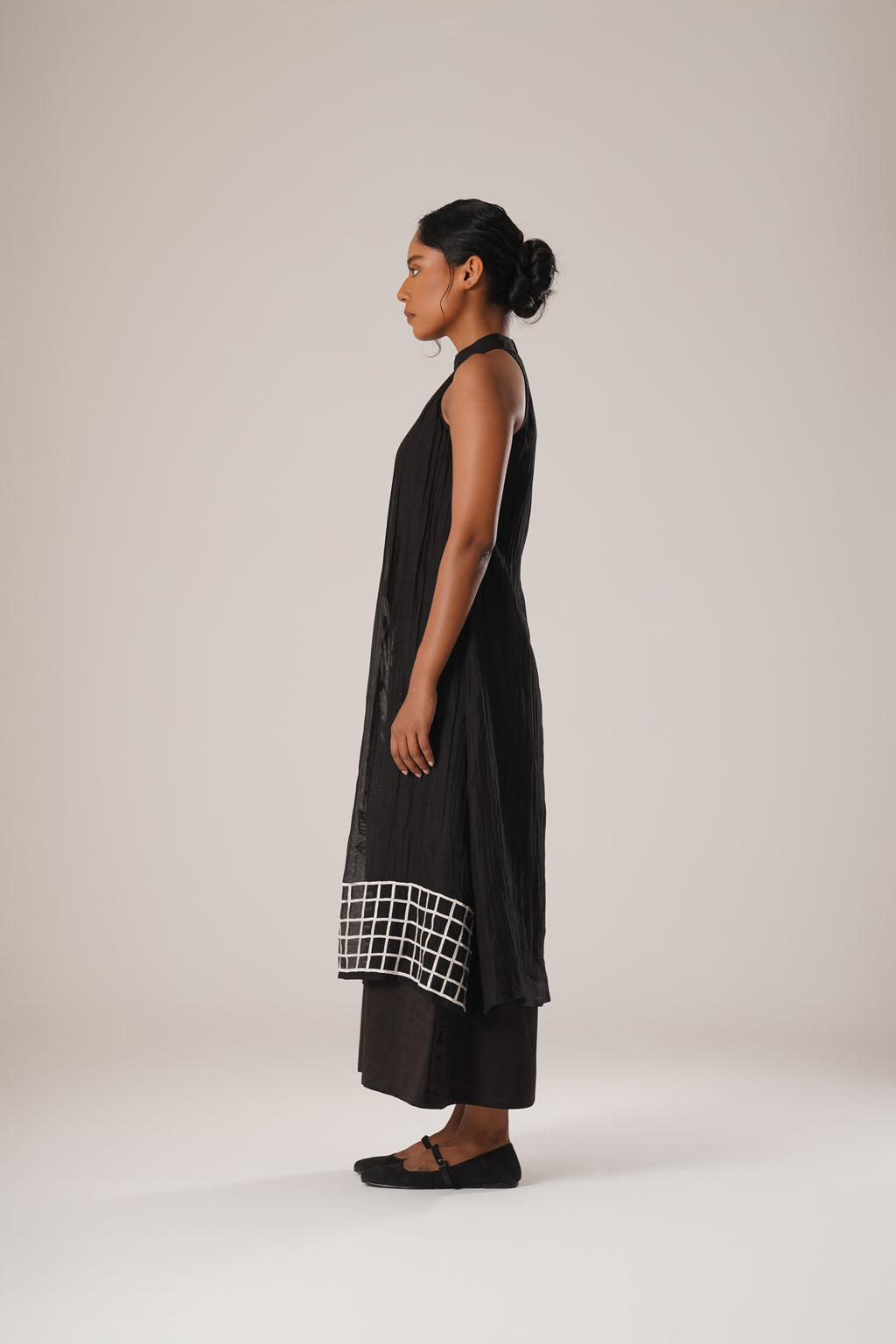 Windowleaf Halter Dress