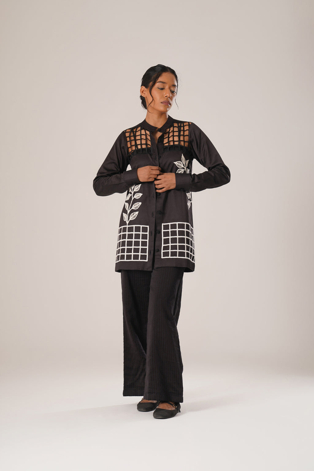 Window Garden Overlay Shirt