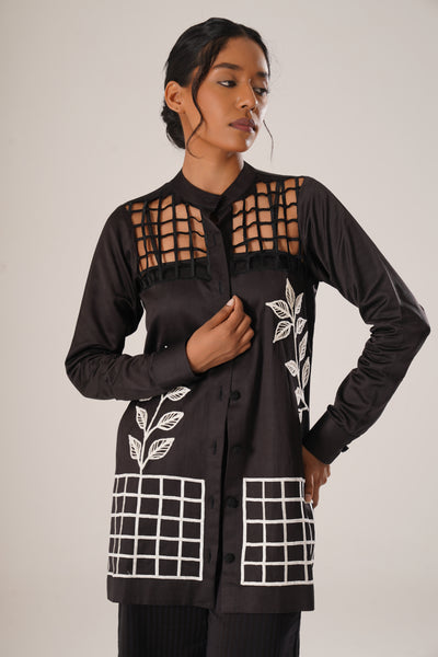 Window Garden Overlay Shirt