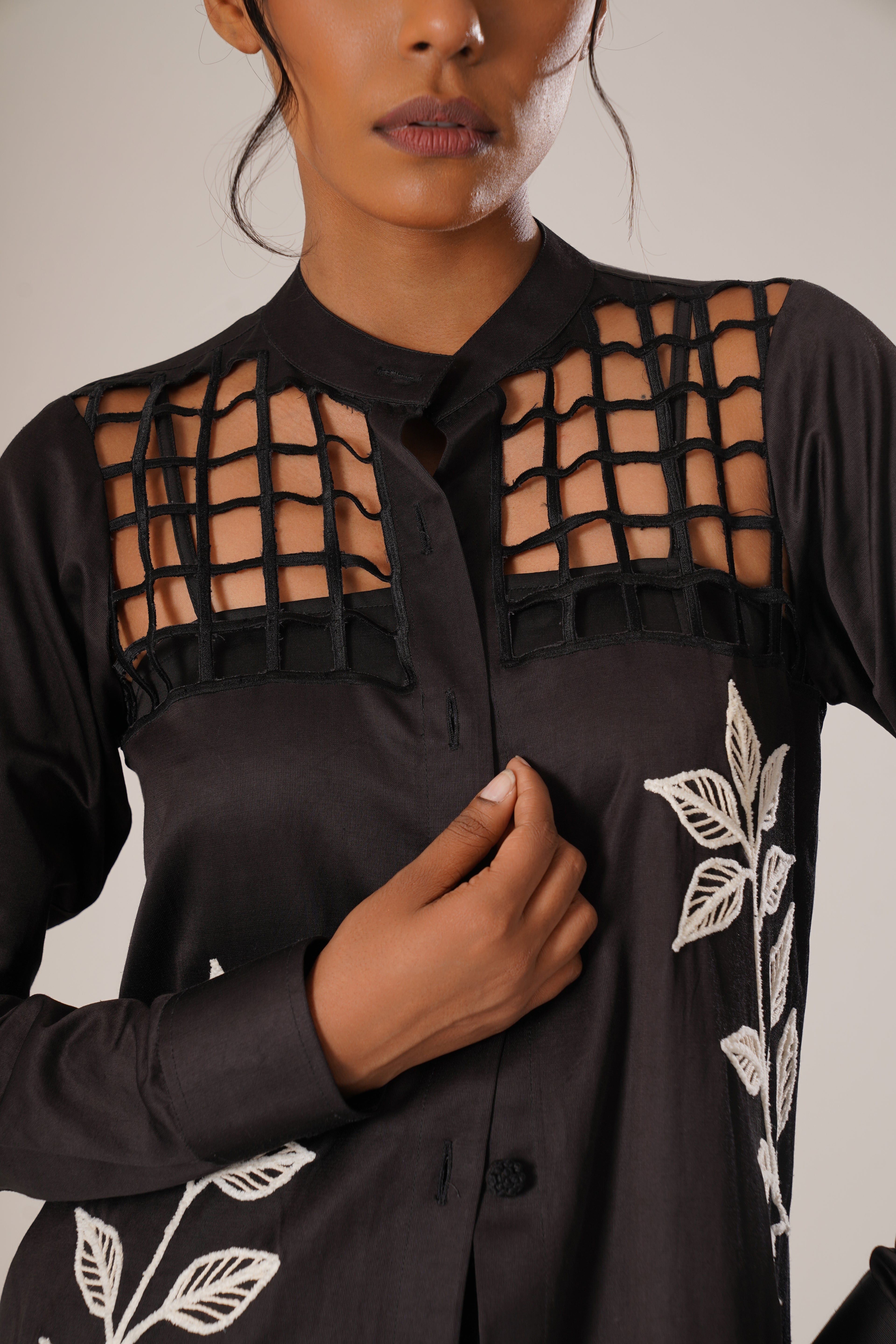 Window Garden Overlay Shirt