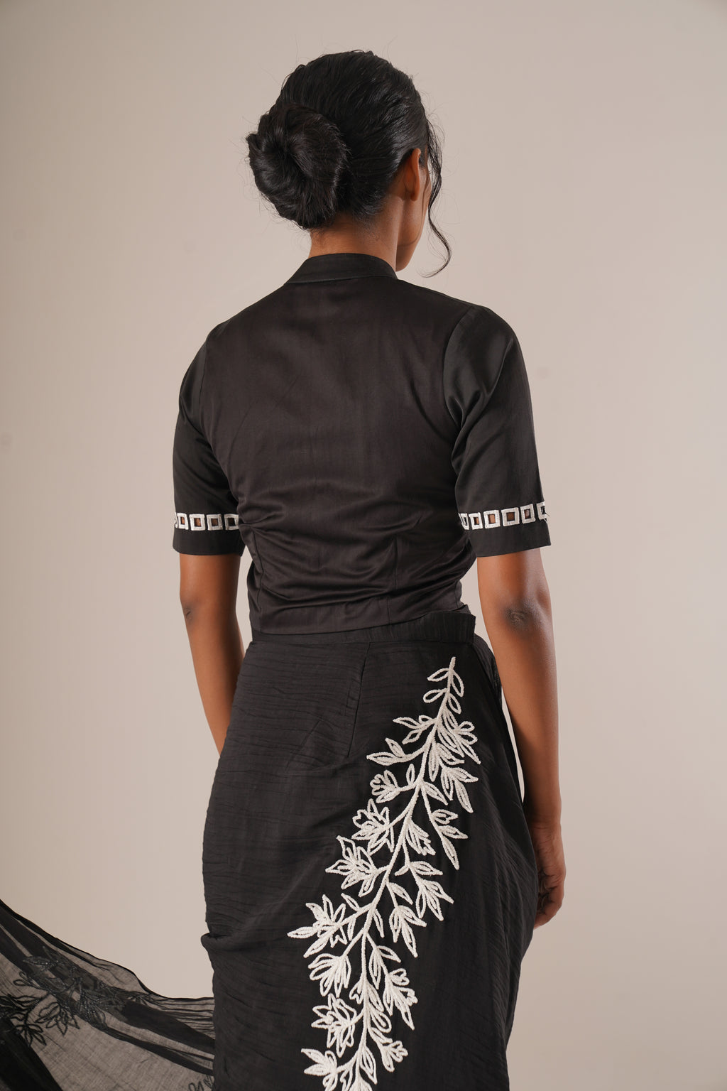 Garden Grid Blouse