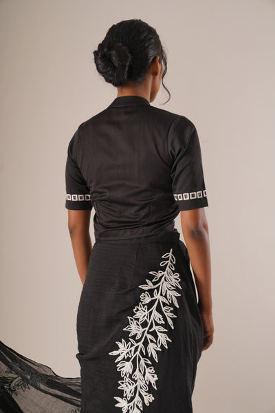 Garden Grid Blouse