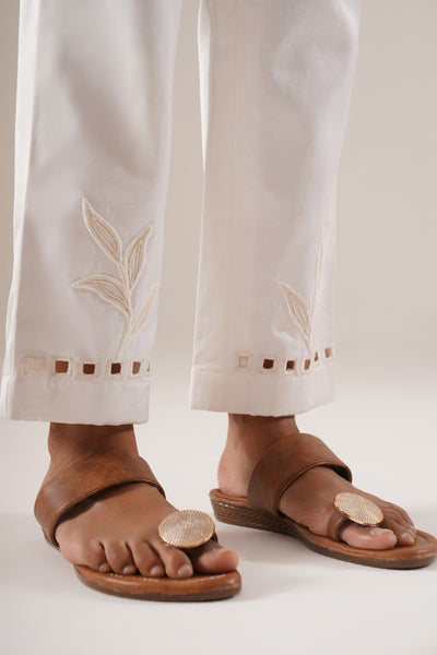 Framed Leaf Pants