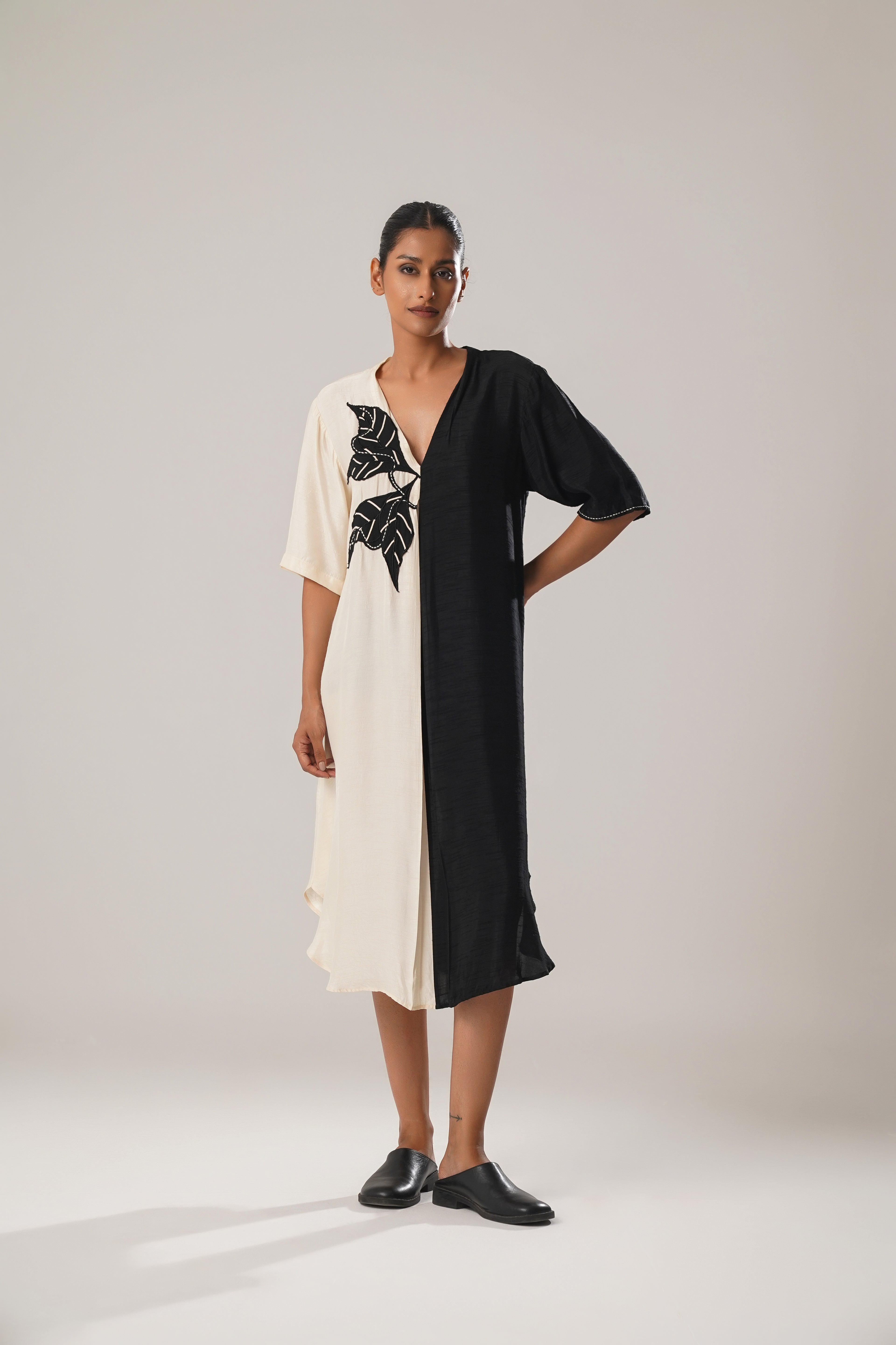 MJ Box Pleat Dress