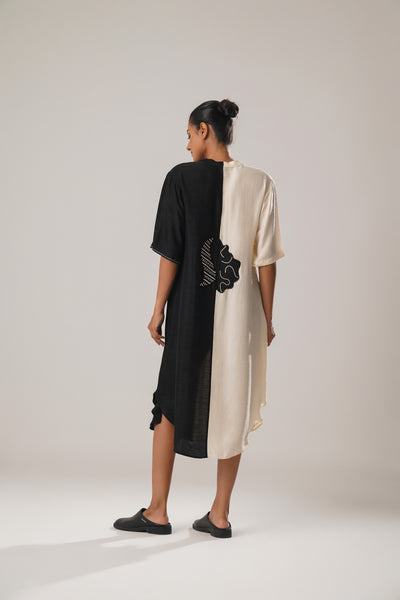 MJ Box Pleat Dress
