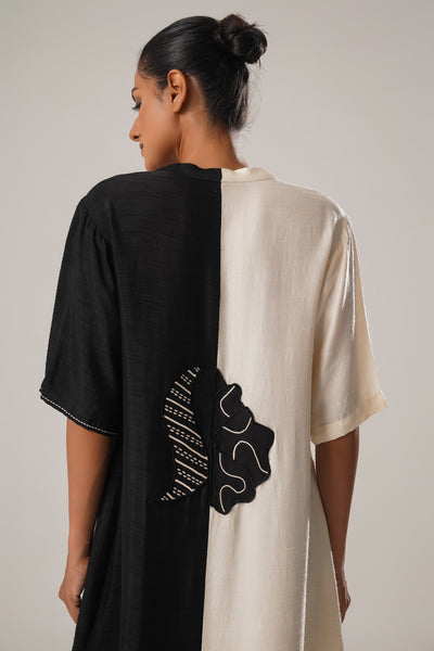 MJ Box Pleat Dress