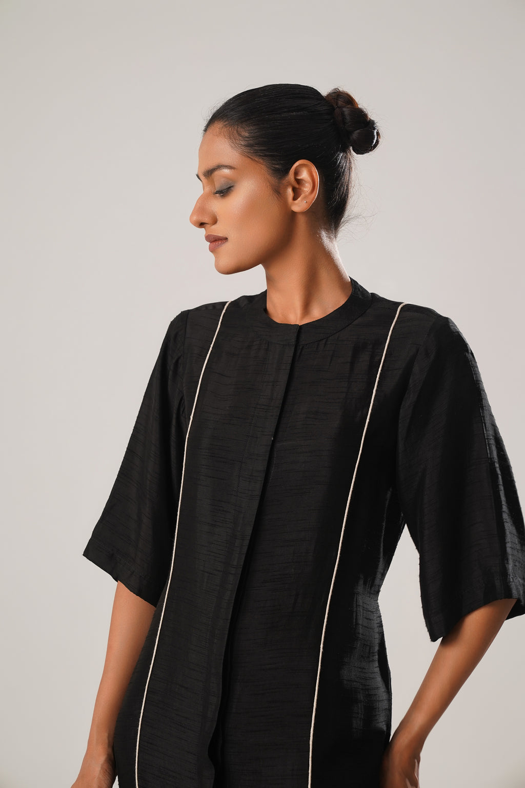 MJ Organza Panel Dress