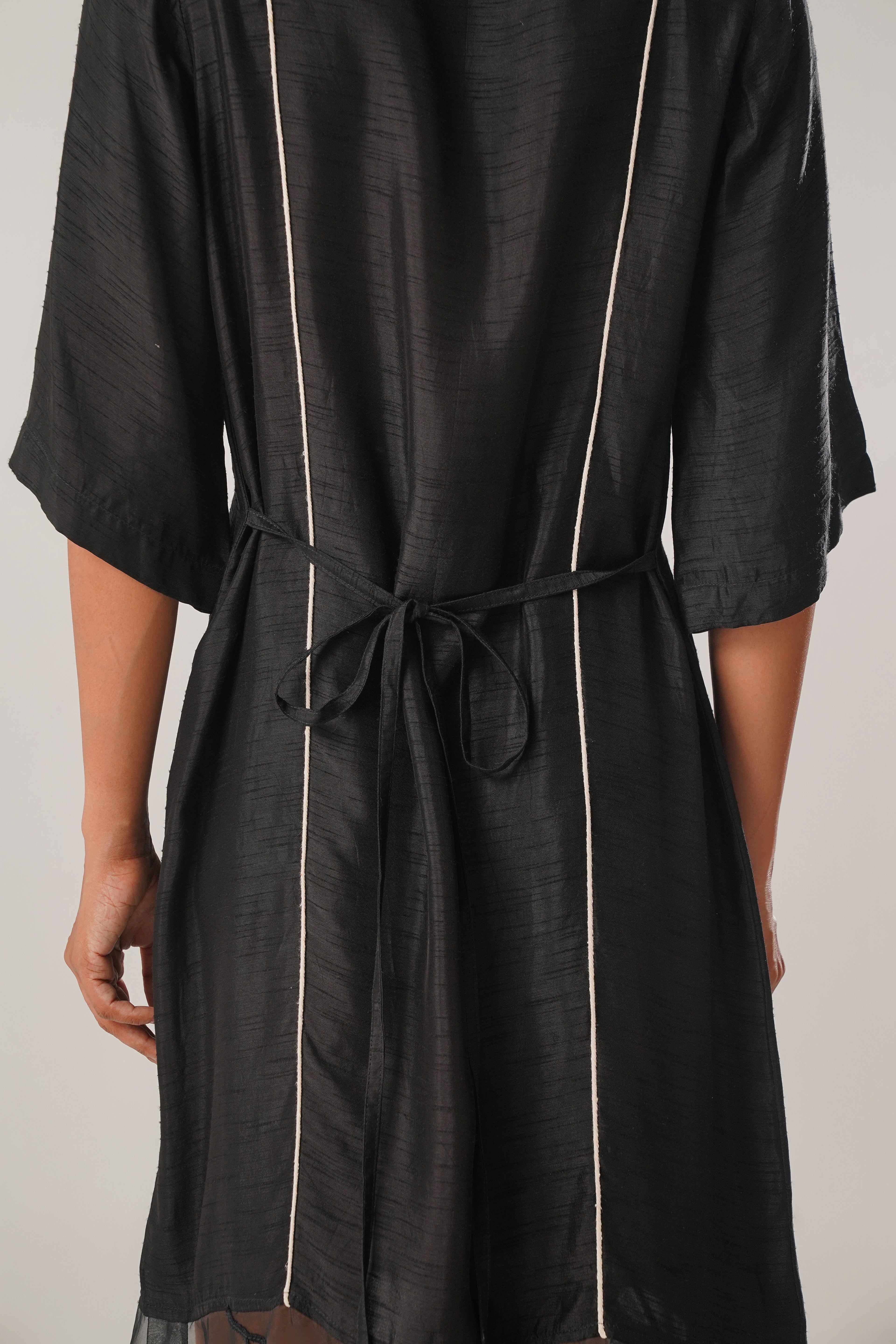 MJ Organza Panel Dress