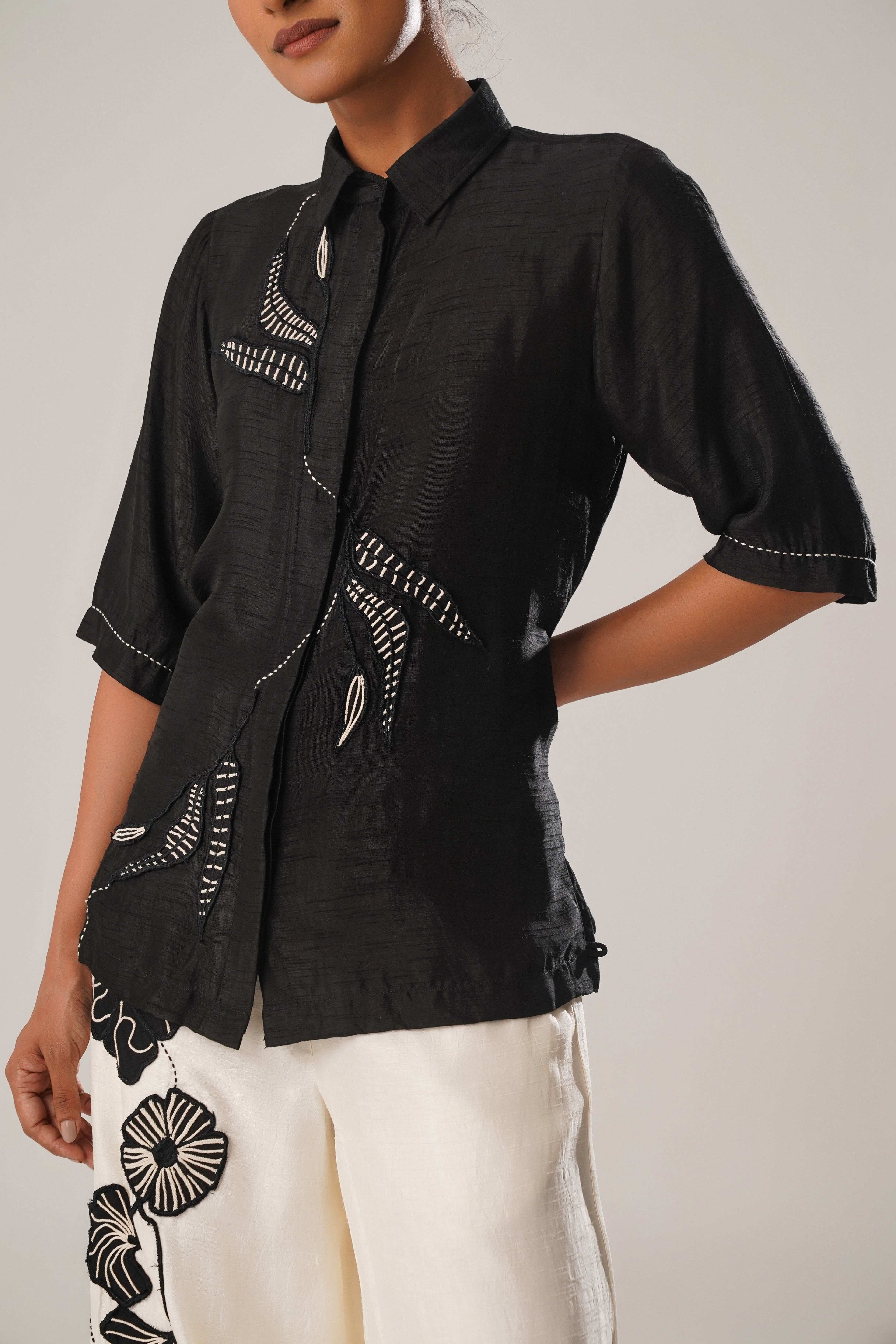 MJ Black Tie Shirt