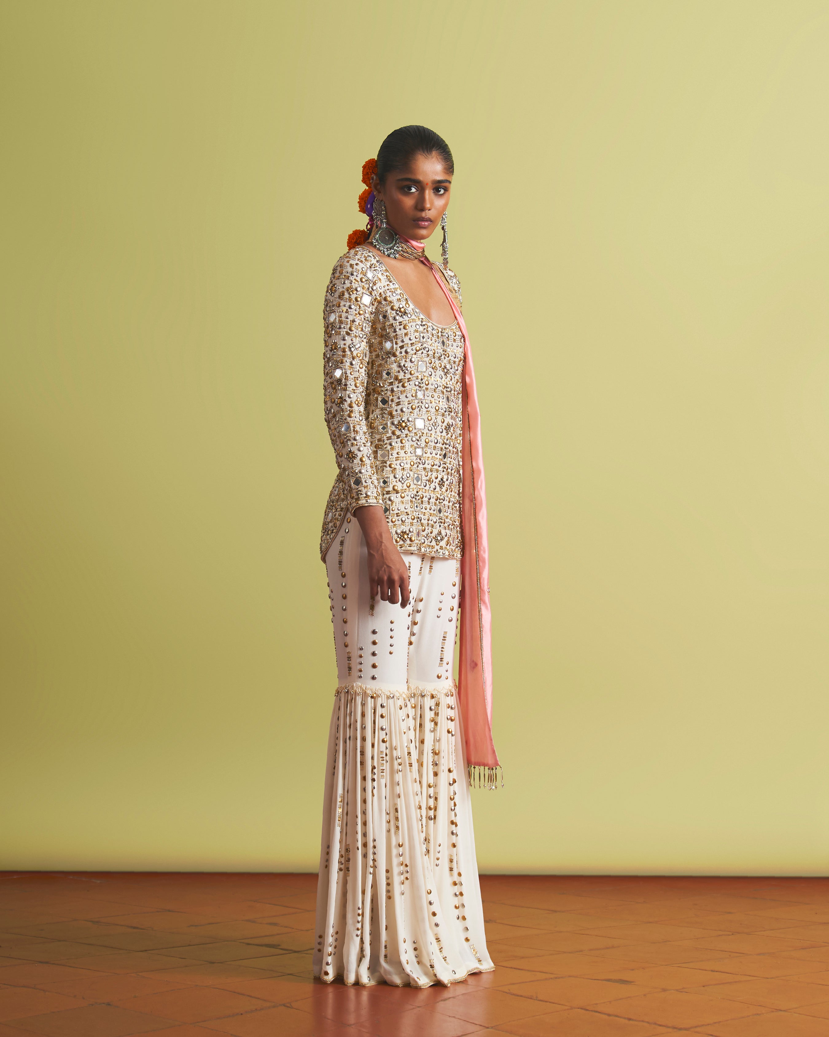 Noor Studded Gharara Set