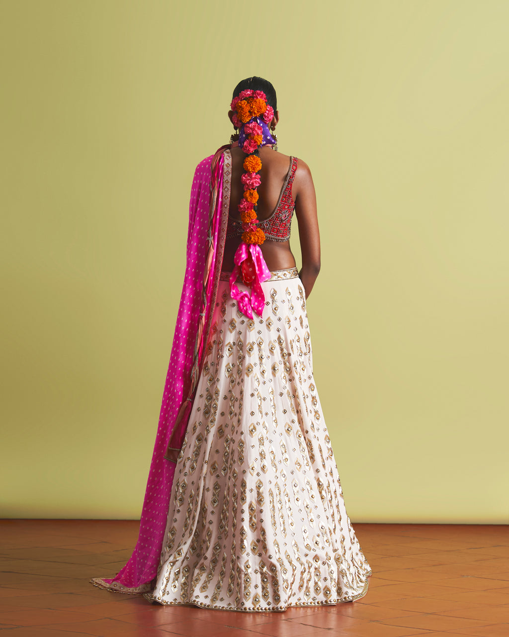 Gulbano Sequin Lehenga Set